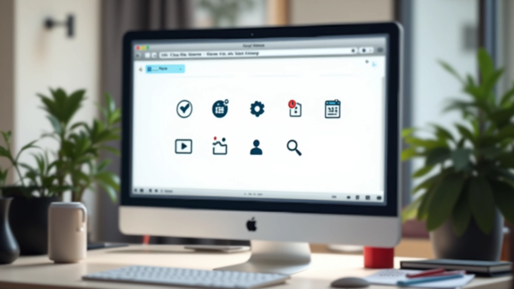 Pantalla mostrando biblioteca de iconos animados en diferentes estados y estilos de movimiento