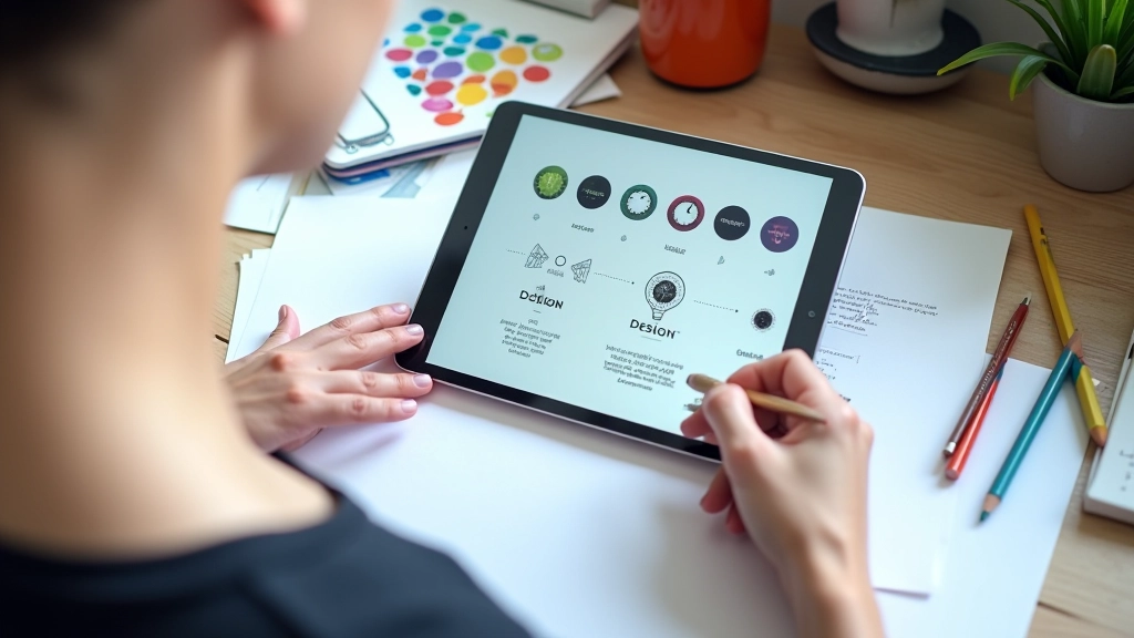 Pantalla de diseño mostrando múltiples variantes de un icono con diferentes estados de transición
