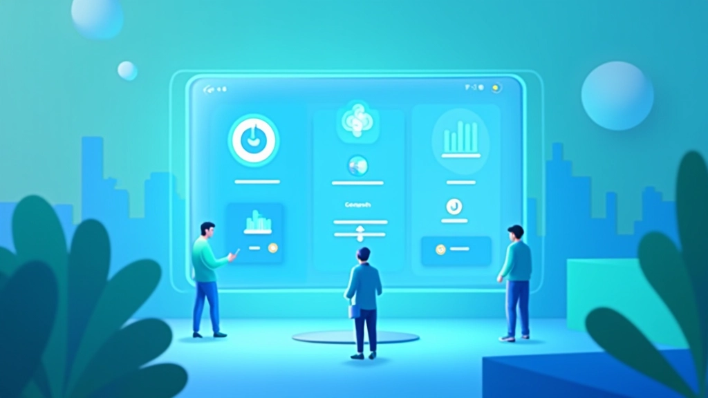 Sistema de iconos animados para plataforma fintech